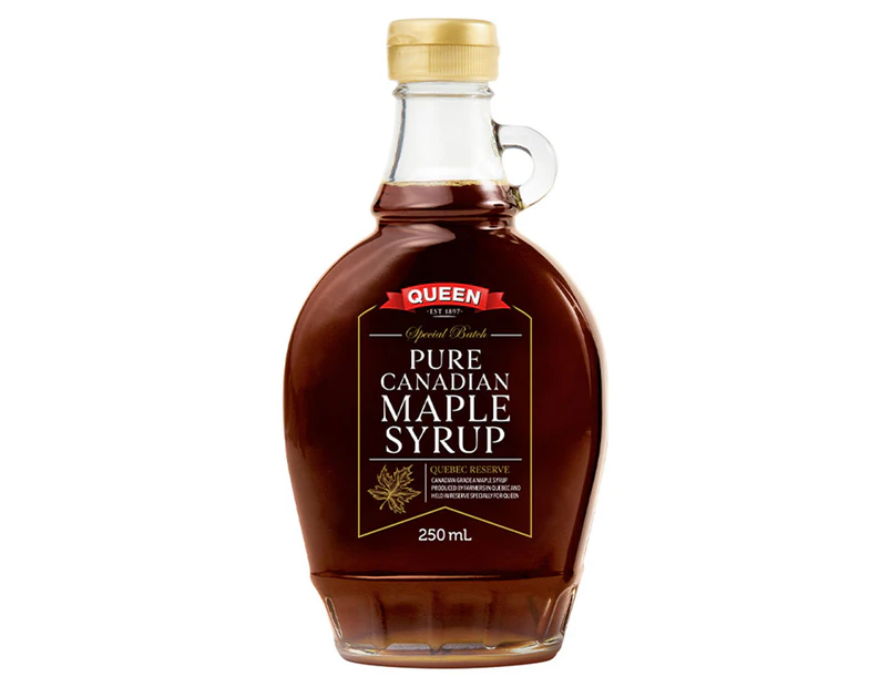 Queen Pure Canadian Maple Syrup 250mL