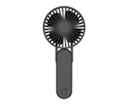 Mini USB Portable Handheld Folding Cooling Fan Home Office Desktop Air Cooler-Black - Black