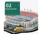 83pcs Estadio Alberto J. Amando DIY Puzzle World Famous Football Stadium Jigsaw Model