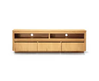 Rosemallow ETU Entertainment TV Unit 185cm 3 Drawer Solid Messmate Timber Wood