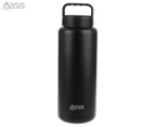 Oasis 1.2L Double Walled Insulated Titan Drink Bottle - Black