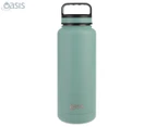 Oasis 1.2L Double Walled Insulated Titan Drink Bottle - Sage Green