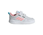 Adidas Jr Kids Girls White/Pink Tensaur Infant Shoes - White/Pink