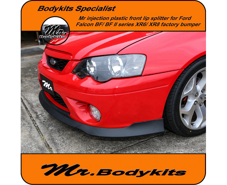 Front Lip Splitter For Ford Falcon BF/ BF II XR6 XR8 Factory Bumper