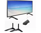 For Most 32-65" LCD LED Plasma Screen Universal Table Flat Top TV Stand Base Legs