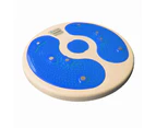 Twisting Waist Disc Bodytwister Ankle Body Aerobic Exercise Foot Exercise Fitness Twister Magnet Balance Rotating Board-Blue