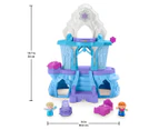 Fisher-Price Disney Frozen Little People Elsa's Enchanted Lights Palace Playset