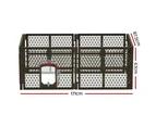 i.Pet Dog Playpen Enclosure 6 Panel Pet Fence Plastic Play Pen