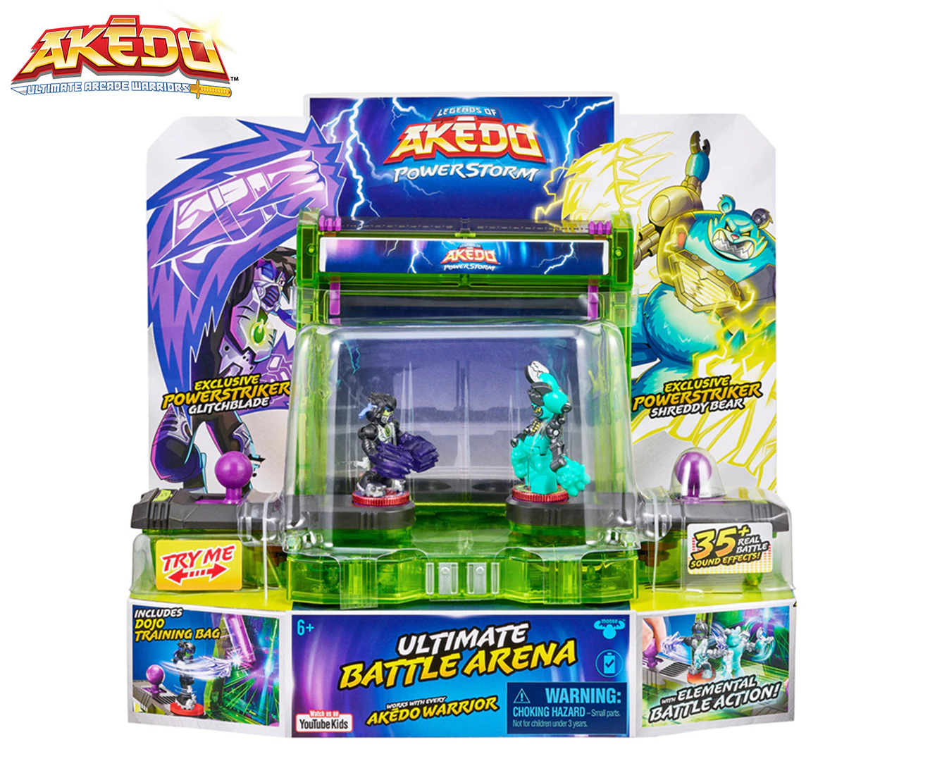 Legends of Akedo Beast Strike Serpent Fury Arena, Exclusive at