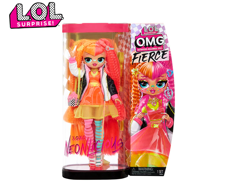 L.O.L Surprise! OMG Fierce Neonlicious Doll w/ Surprises