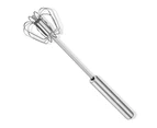 Stainless Whisks, Semi-automatic Egg Whisk Beater Mixer, Easy Use and Save Much Energy During Beating Mixing Stirring for Kitchen, Easy Whisk