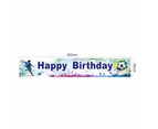 Happy Birthday Yard Banner Colorful Outdoor Decor Birthday Party Outdoor and Indoor Hanging BannersSRHF 1012