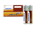 12PCS GENUINE Philips Long Life Zinc Carbon AAA Battery Factory Sealed