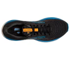 Brooks Men's Glycerin GTS 19 Running Shoes - Black/Blue/Orange