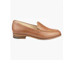 Florsheim Flex Loafer Women's Moc Toe Loafer Shoes - DARK TAN