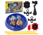 8PCS Bey Battling Top Burst Launcher Grip Toy Blade Set