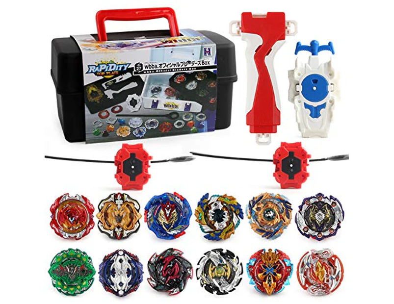 17PCS Bey Battling Top Burst Launcher Grip Toy Blade Set