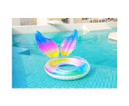 Inflatable Pool Float Swim Ring Mermaid Tail