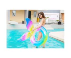 Inflatable Pool Float Swim Ring Mermaid Tail