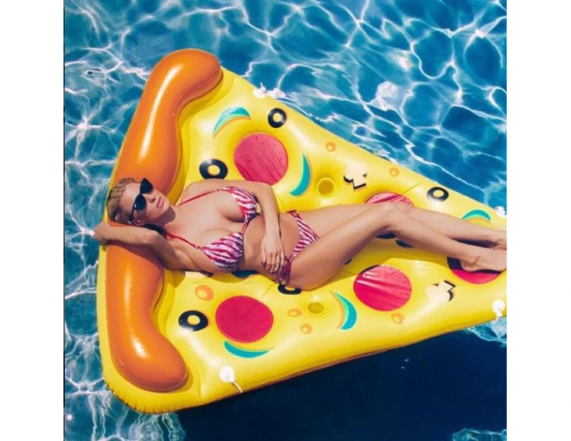 Giant Inflatable Pizza Pool Float Raft 180*150*18cm