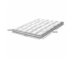 Pillowtop Mattress Topper Luxury Bedding Mat Pad Protector Cover