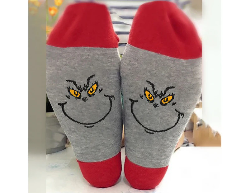 Trainers Sports Socks Funny Ladies Novelty Christmas Socks Gifts - Red
