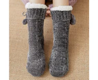 Trainers Sports Socks Funny Ladies Novelty Christmas Socks Gifts - Dark Gray