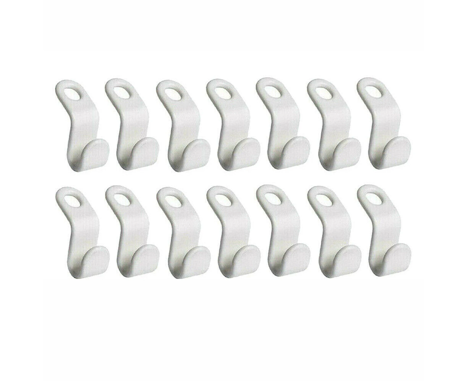 50PCS Cascading Clothes Hanger Connector Hooks Space Saving Closet Organizer