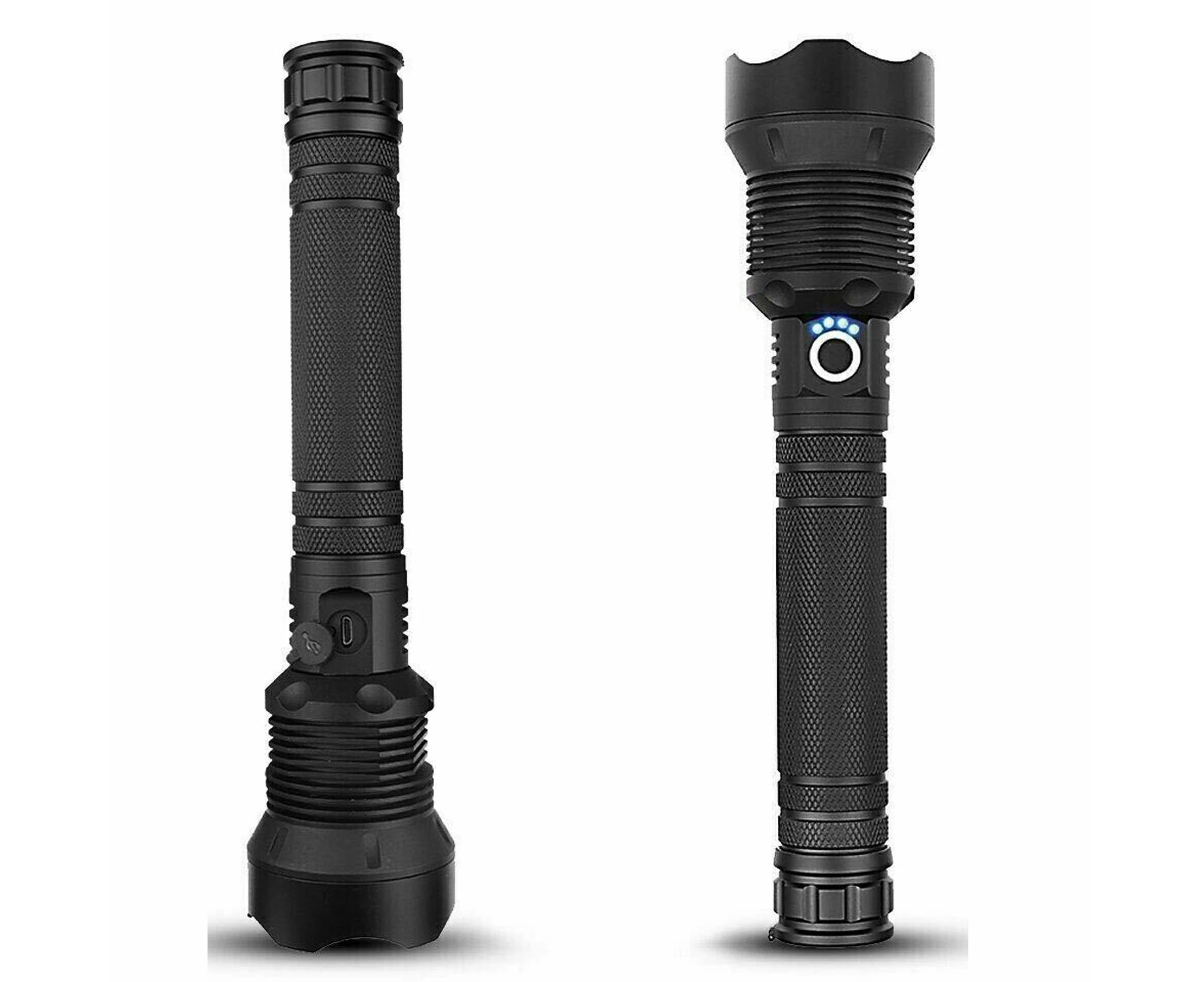 1100000 Lm Rechargeable XHP90 Most Powerful LED Flashlight USB Zoomable Torch