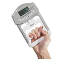 Digital Dynamometer Hand Grip Electronic Power Measure Strength Muscle Tester - Grey