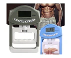 Digital Dynamometer Hand Grip Electronic Power Measure Strength Muscle Tester - Grey