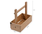 West Avenue 2-in-1 Picnic Table & Caddy Carrier - Natural