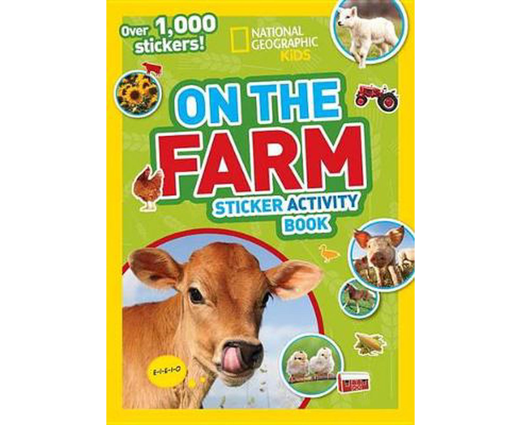 Kids　Activity　1,000　on　Over　Stickers!　the　Sticker　Farm　Book:　National　Geographic