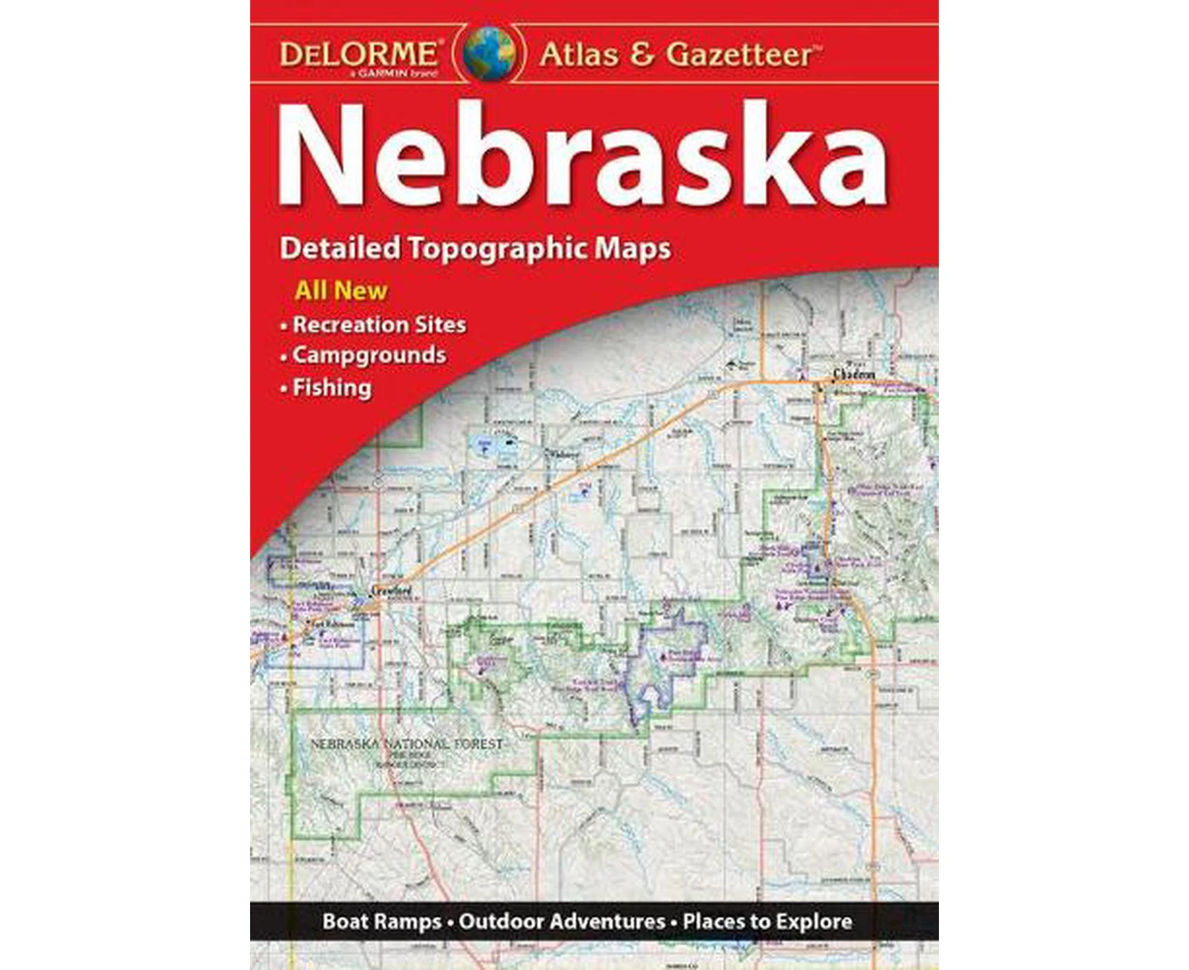 Delorme Atlas & Gazetteer: Nebraska