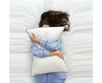 2 PACK Queen Pillow 51 x 76cm Medium Firm Bed Support Neck Head Pillows Hotel