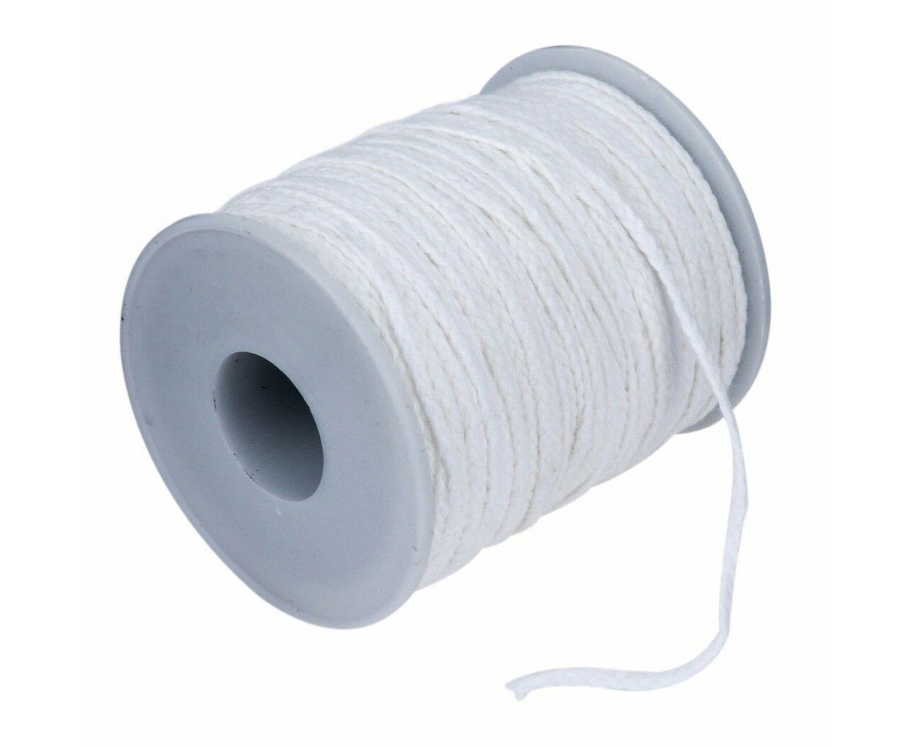 60M/Roll Spool of Cotton Square Braid Candle Wicks Wick Core Candle Making