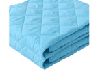 Blue Nappy Urine Mat Diaper Waterproof Bedding Cover Change Kids Baby Infant Soft Pad