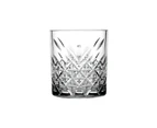 4pcs Pasabahce Timeless 345ml Alcohol Whisky Glasses