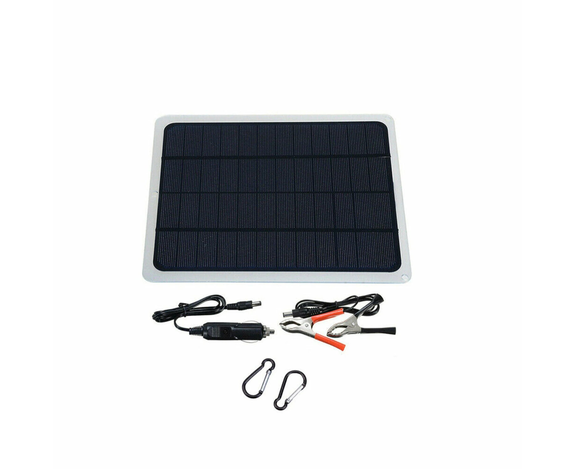 20W Watt Solar Panel Kit Trickle Charger 12V Battery Charger for RV Boat Car