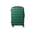 Slimbridge 24" Luggage Case Suitcase Travel Packing TSA Lock Hard Shell Green