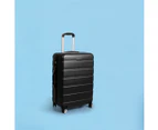 Slimbridge 20" Carry On Luggage Case Suitcase Travel TSA Lock Hard Shell Black