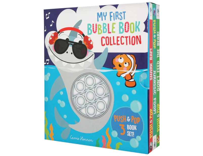 My First Bubble Book Collection 3-Book Set by Carrie Hennon