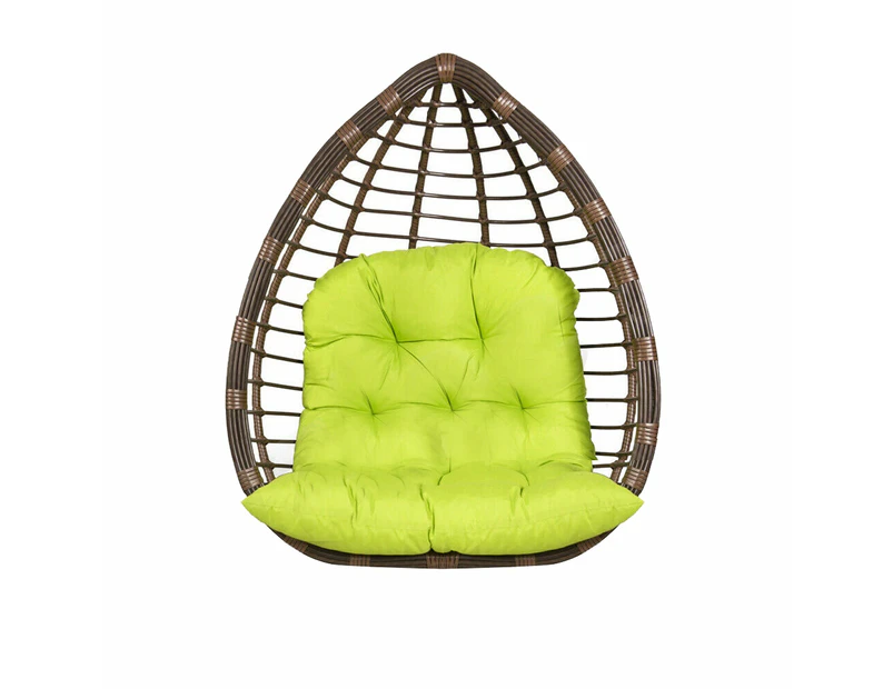 Hanging Egg Chair Cushion Sofa Swing Chair Seat Relax Cushion Padded Pad Covers - Green