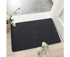 Dark Grey Non-Slip Doormat Home Kitchen Outdoor Stairs Floor Door Mat