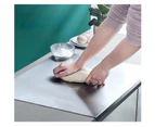 Stainless Steel Cutting Chopping Board Pastry Bench Protector