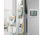 Wireless Fridge Thermometer Digital Freezer Alarm Gauge Monitor 2 Sensors
