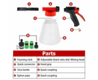 1L High Pressure Car Wash Foam Gun Soap Water Washer Spray Bottle Cleaning Kits