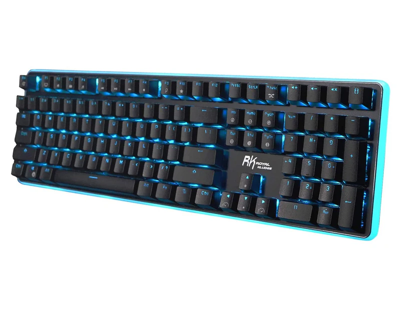 Royal Kludge RK918 Wired Full Size Hot Swappable Mechanical Gaming Keyboard Black (Red Switch)