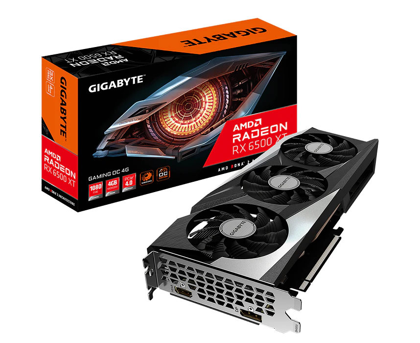 Gigabyte AMD Radeon RX 6500 XT GAMING OC 4GB Video Card