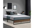 Artiss Bed Frame Metal Frame Bed Base OSLO - Double